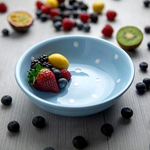 City to Cottage Polka Dot Salad Bowl Cover