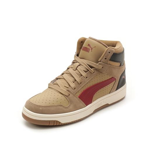 PUMA Mens Rebound Layup High Sneakers Shoes Casual - Beige2