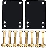 Aplicación: espaciadores monopatín y uñas puente son adecuados para longboards, monopatines, cruceros, etc.