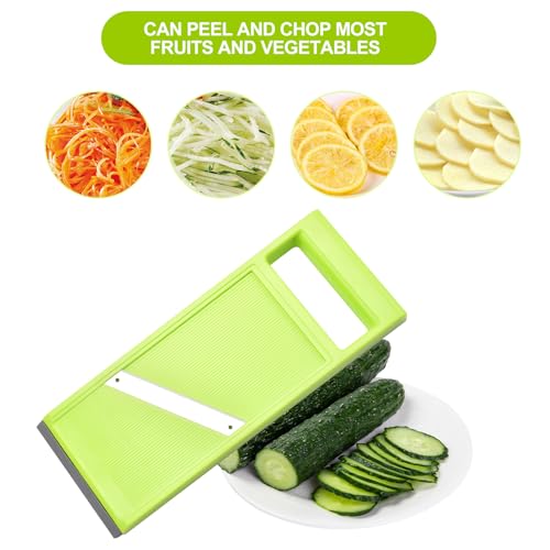 Manual Vegetable Slicer for Kitchen - Handheld Food Chip Maker for Potatoes, Carrots, Onions - Portable Chopper - Image 4