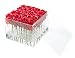 Flower Box Water Holder, Acrylic Rose Pots Stand - Decorative Square Vase with Removable 2 Tiers - Valentine's Day, Mother's Day, Birthday Gift, 25 Holes