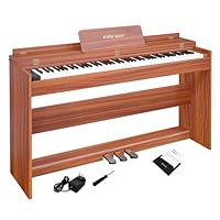 Amazon | KIMFBAY 電子ピアノ 88鍵盤 ハンマーアクション鍵盤