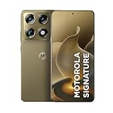 Smartphone Motorola Signature 5G - 512GB 24GB (12GB RAM + 12GB RAM Boost), 3 cameras 50MP Sony Lytia e Zoom 100x, Tela 1.5K extreme Amoled 165hz - Verde Oliva
