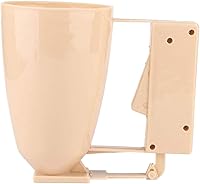 Vista 4 de Dispensador de masa para panqueques, dispensador de panqueques de plástico para cupcakes, para hornear, postres, dispensador de panqueques