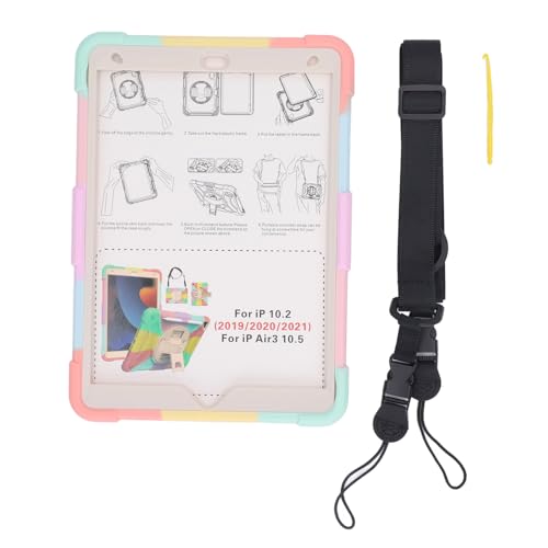 Mtlavishy Tableta Case para tabletas iOS 7th 8th 9th Air3 10.5 Ofreciendo un diseño rotativo de protección Completa de 360 ​​Grados para la colocación Horizontal y Vertical y la