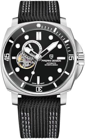 Relógio masculino Pagani Design mecânico automático Japão NH39