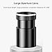 Bowens Mount Projector Attachment,Spotlight Conical Optical Snoot kit Lighting Accessory with 25 Gobos & 5 Color Filters for Aputure Amaran Godox Neewer LED Video Speedlite Light