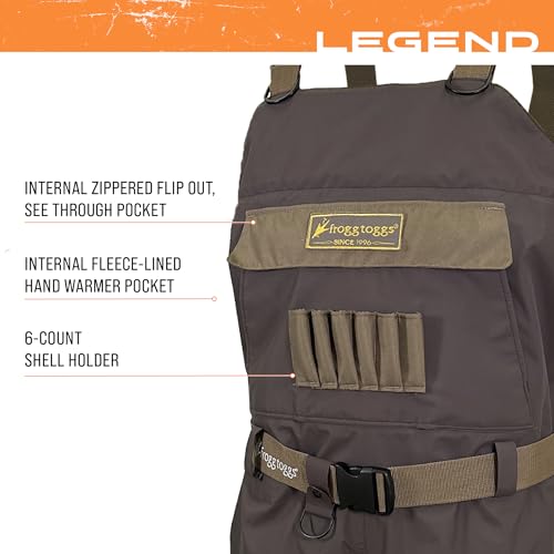 FROGG TOGGS Mens Legend 2-n-1 Hunting Wader With Zip Inout Primaloft Liner4