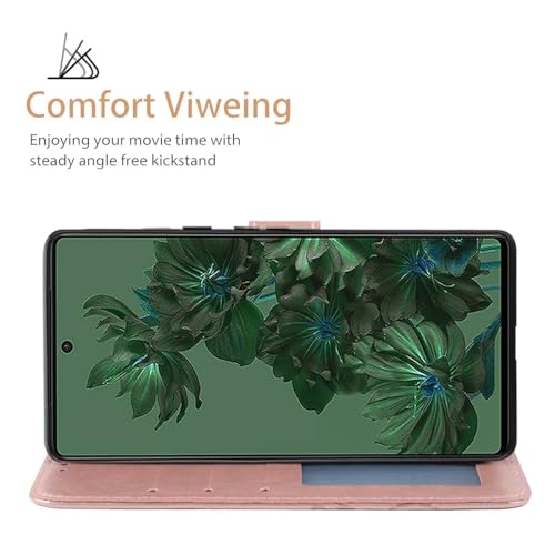 Étui Google Pixel 7 rabat portefeuille et support vidéo intégré - 3