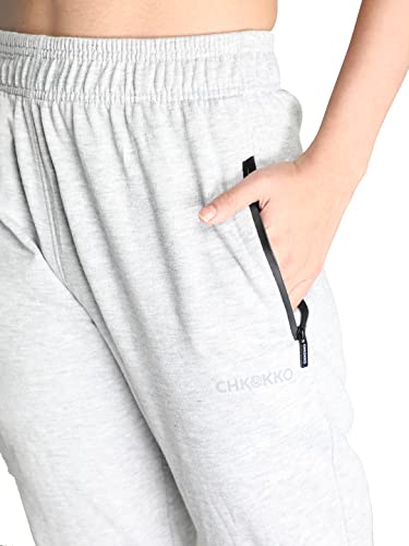 Image of CHKOKKO Women High Rise Gym Wear Sports Fitness Relaxed Track Pant