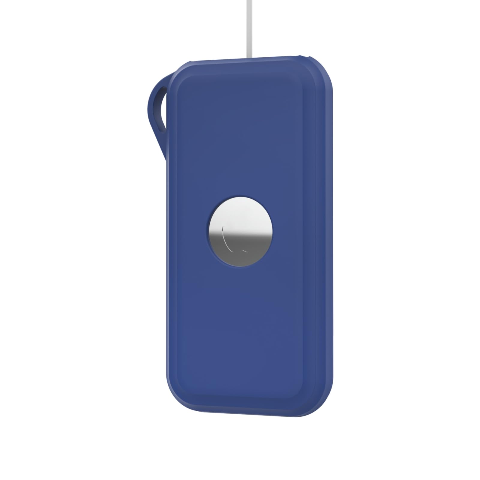 for Apple Vision Pro Accessories Power Protective Case Battery Silicone Storage Shell(Deep Blue)-image-1