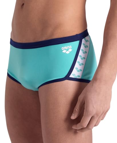 Image of ARENA Performance Men's Icons Solid Low-Waist Swim Brief Short Athletic Swimsuit
