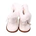 Wensltd Doll Shoes Winter Snow Boot for 18 Inch American Girl Doll Accessory Girl's Toy (White)