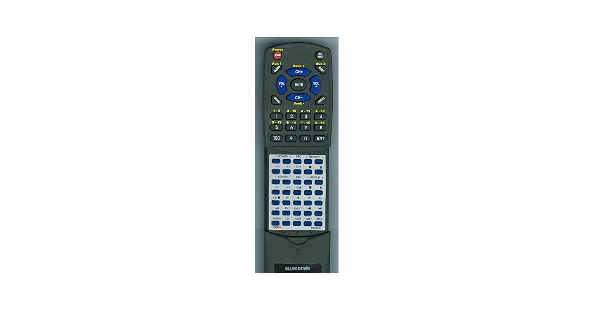 Amazon | Nakamichi RM-7CA、CA-7A、DA04019用交換用リモコン