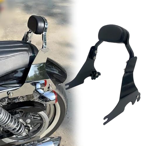 Dossier passager amovible et sissy bar moto basse pour Harley Superlow XL883L custom