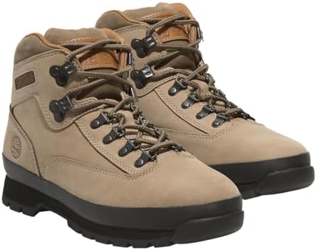 Timberland Botas de Caminhada Euro Hiker Masculinas, Nobuck bege