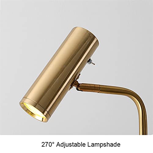 Lámpara de pie LED regulable de estilo minimalista color blanco 3
