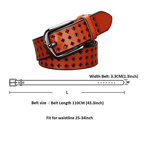 Vonsely 43235-30780 Hollow Out Belts For Women thumb #2