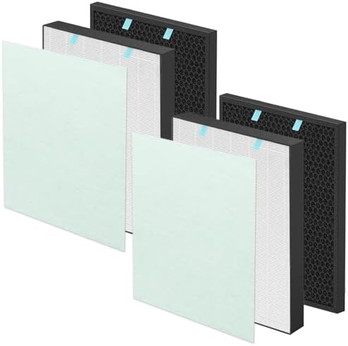 Air400 True HEPA Filter Replacement for Bissell Air Purifier Air400, 2 Sets