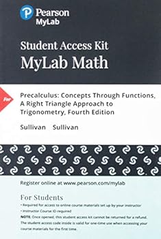 Precalculus: Concepts Through Functions, A Right Triangle Approach to Trigonometry, Books a la Carte Edition plus MyLab Math with Pearson eText -- 24-Month Access Card Package (4th Edition)
