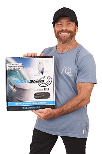 New Shark Shield Surf Oe Tail Pad Decal Antenna Black #TOP6