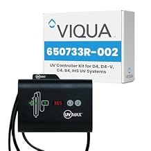 Viqua 650733R-002 UV Controller Kit Genuine OEM 40W Power Supply Replacement for D4, D4-V, and IHS-D4 UV Water Systems UVMAX Transformer 100-240V