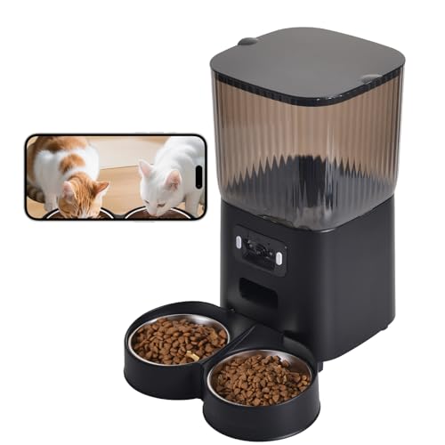 Automatic Cat Feeder For Two Cats Microchip