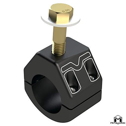 Metalcloak Steering Stabilizer Billet Mount, Fits Updated 1.625" (1 5/8") Tie Rod, Compatible with JK/JL/JT, Fastens Securely, Maximum Performance, Easy Install