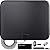 TV Antenna for Smart TV Indoor, TV Antenna for Local Channels,Support 4K 1080p with Signal Booster, 18FT Coax HDTV Cable (Black)