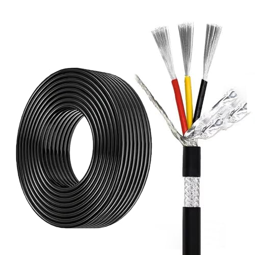 Câble blindé 12 AWG anti-interférences en cuivre étamé isolant PVC