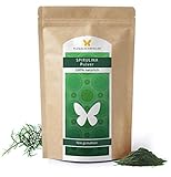 HOHE NÄHRWERTDICHTE - Unser Spirulina Pulver ist eine natürliche Quelle für Vitamin A, Vitamin K, Vitamin C, Thiamin (Vitamin B1), Riboflavin (Vitamin B2), sowie die Mineralstoffe Calcium, Eisen und Chrom.