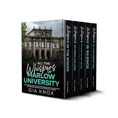 All the Whispers of Marlow University Audiolibro Por Gia Knox arte de portada