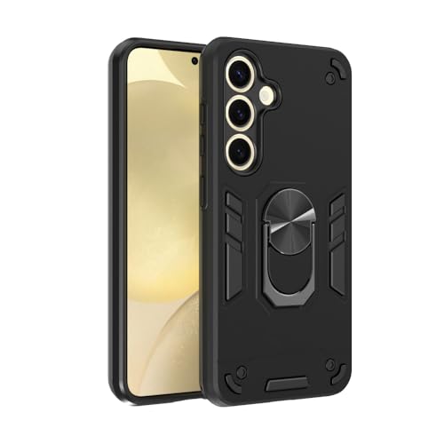 Image of NDCOM for S24 Cover | Premium Samsung S24 Back Cover for Enhanced Protection S24 Back Cover for Ultimate Device Safety and Style | Ring Holder Case