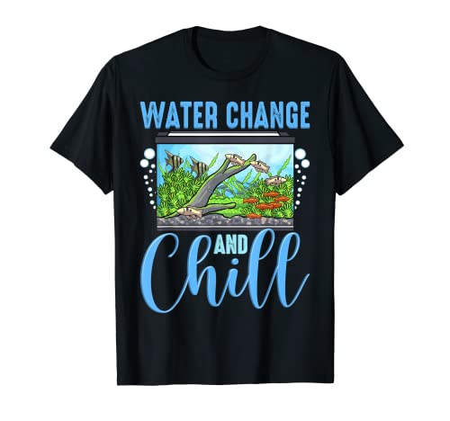 Aquarium amusant pour aquarium qui change d'eau et refroidit T-Shirt