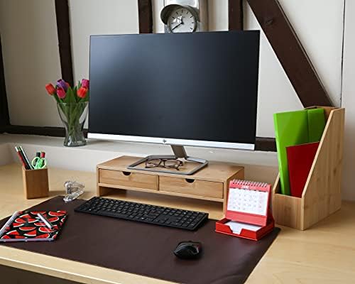 Osco Bamboo Monitor Stand