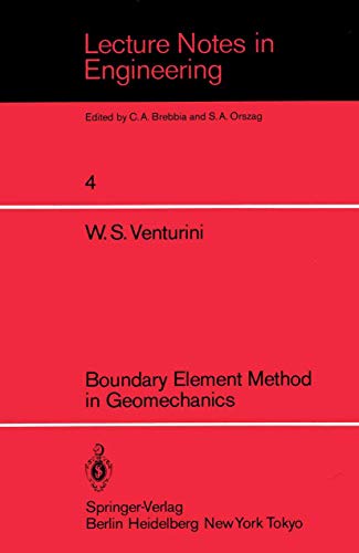 Boundary Element Method in Geomechanics: 4 (Lecture Notes in Engineering) view 2