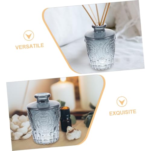 Flacon diffuseur d'arômes en verre récipient d'aromathérapie et diffuseur huiles essentielles