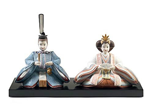 Amazon | リヤドロ 雛人形 Lladro ひな人形 雛 平飾り 親王飾り 60周年