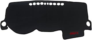 El Mokit Car Dashboard Pad - Compatible with BYD BYD F3 Black