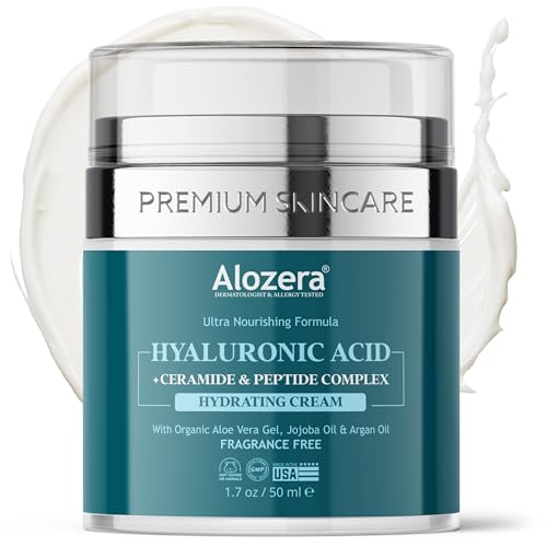 Hyaluronic Acid Moisturizer Face Cream – Deep Hydration for Dry S...