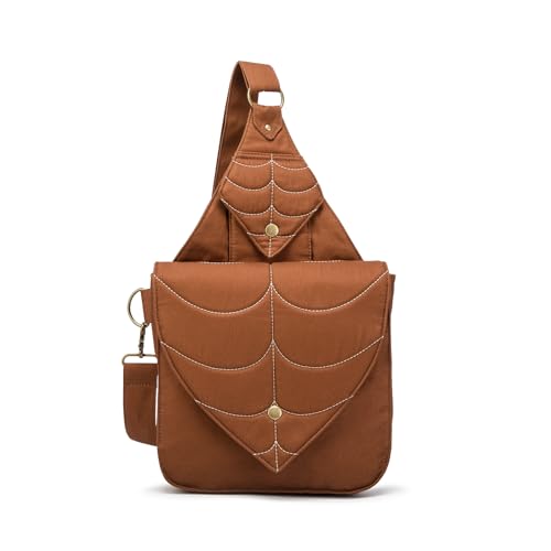 Women's Leaf Crossbody Bag/Renaissance Chest Bag/Steampunk Renaissance Accessories