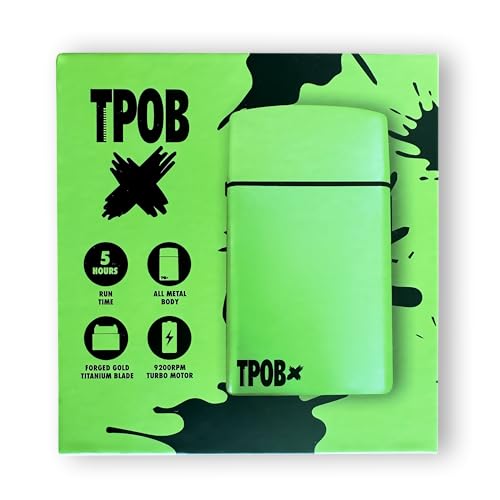 TPOB X 9200rpm Professional Metal Single Foil Shaver