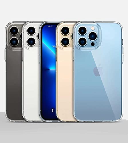 Image of Soft Flexible Silicone Back Cover Compatible with iPhone 13, Transparent Case