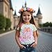 GLIGLITTR Magic Shirt for Toddler Baby Girls Magical Kingdom Tshirt Cute Castle Outfit Holiday Family Vacation Summer Tee Top(Tie-dye-c,4-5T)