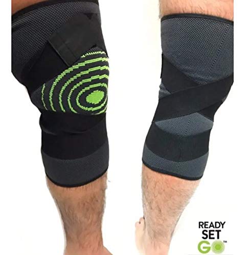 Joelheira Esportiva Protetora Ciclismo Futebol Articulada Alivia Dores Reforçado Voleibol Futsal Cro