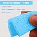 20pcs Soldering Sponge 50x35mm Square, Replacement Solder Welding Iron Cleaning Pads Blue Sponge (Thickened)