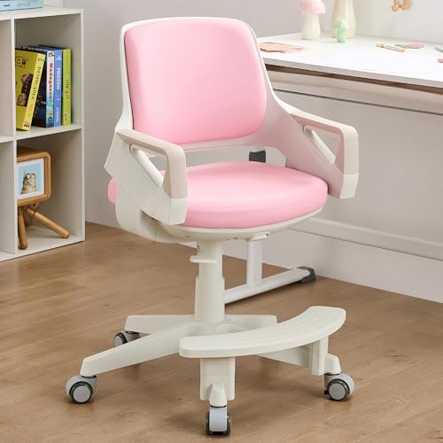 Kids Desk Chair,Ergonomic Desk Chair: Swivel Lock, 6-Level Height...