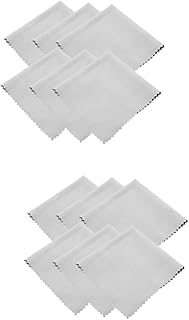 Milisten 2 Conjuntos De Pano De Limpeza De Tela Pano De Limpeza De Pilha Dupla Face Pano De Limpeza De Jóias