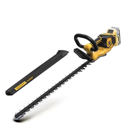 Hedge Trimmer Cordless for Dewalt 20V MAX Battery (No Battery) 20 inch Electric Bush Shrub Edge Trimmer Brushless Motor Powerful & Lightweight 4.4LBS
