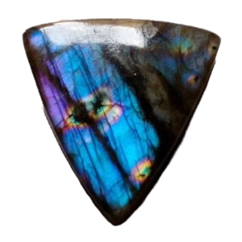 Pierre labradorite naturelle pour bague et pendentif fait main en atelier DIY